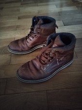 Docker's Herrenstiefel braun leicht gefüttert Gr. 40