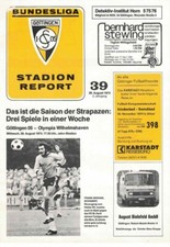 Fussball-Programmheft   74/75