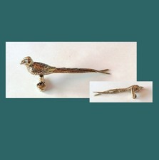 Messing Fasan Vogel massiv NEU