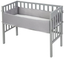 Roba 2in1 safe asleep Kinder Beistellbett Babybett grau - Zustand sehr gut