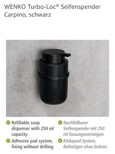 Wenko wand seifenspender bpa - wand-seifenspender,