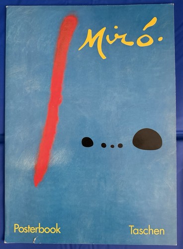 Joan miró posterbuch aus dem - posterbuch,