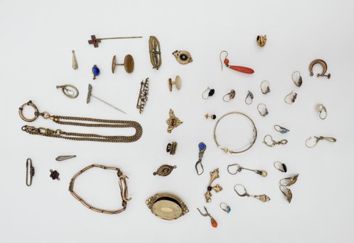 Konvolut alter antiker schmuck - konvolut,
