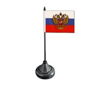 Tischflagge Russland mit