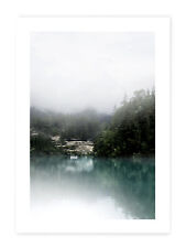 Kunstdruck Poster Bergsee