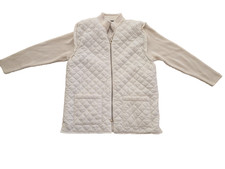 Sportliche, weiße Jacke