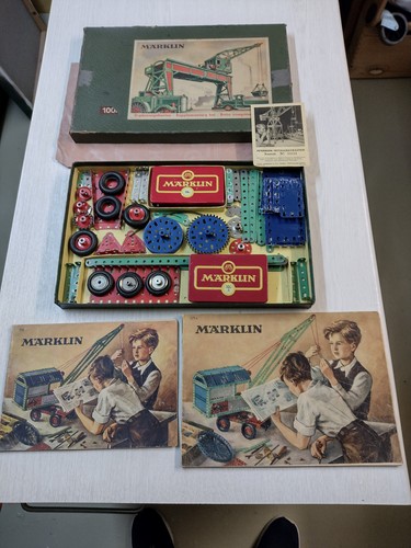 Märklin metallbaukasten 100 - märklin, +
