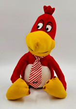 ? Sunil Lever Fabergé Plüsch-Huhn mit Krawatte – ca. 32 cm – Sammler Rarität