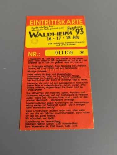 Waldheim open air - open, 1993