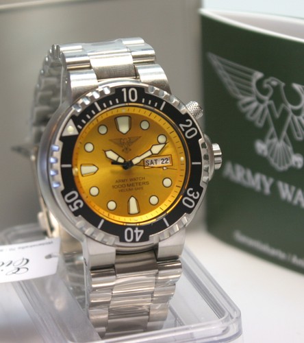 Army watch gelb ref - gelb, ref.: