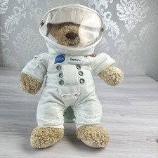 RAR Vintage Bear Factory Build A Bear Sammlerstück Plüsch im Raumanzug