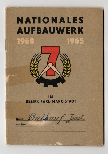 Nationales aufbauwerk 1965 - nationales,