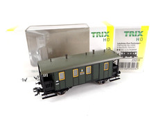 Trix 23228 Lokalbahn Post Packwagen PWPost00, K.Bay. Sts. B., DC, HO