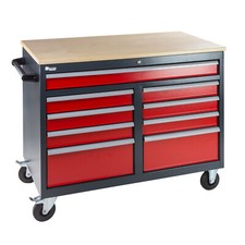 Mobile Werkbank Werktisch Daniel mit 9 Schubladen