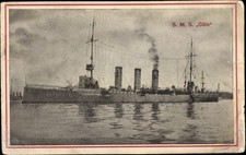 Ak Deutsches Kriegsschiff, SMS
