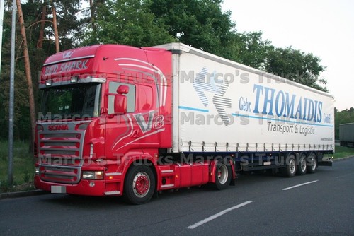 Lkw foto scania series v8 - scania,