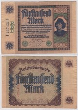 5000 Mark Banknote Inflation