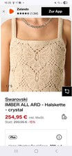 Swarovski kette und creolen - kette,