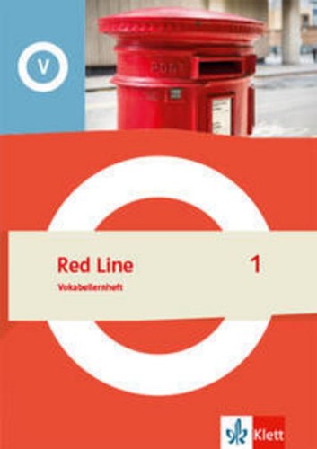 Red line vokabellernheft - line, 1.vokabellernheft