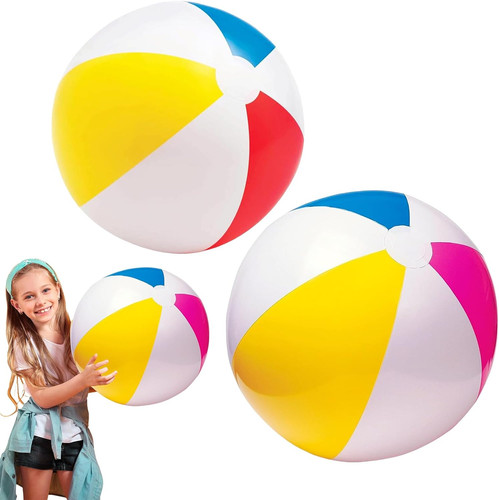 Aufblasbarer strandball - aufblasbarer,