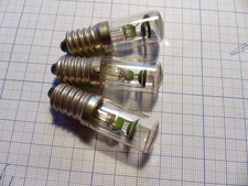 Glimmlampen 220V E14 - 3 Stck