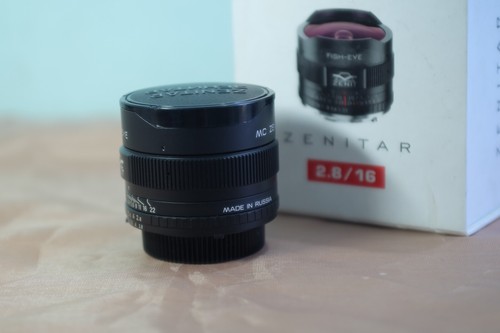 Zenit zenitar fisheye - fisheye, 16mm