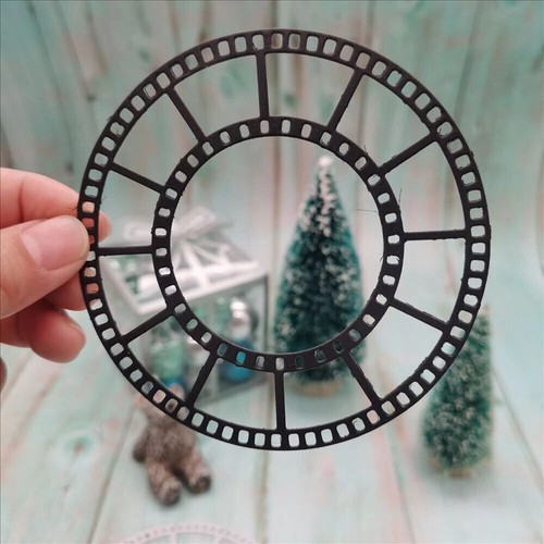Film kreis metall - kreis, stencil