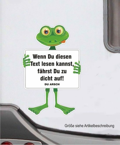 Frosch auto aufkleber sticker - auto,