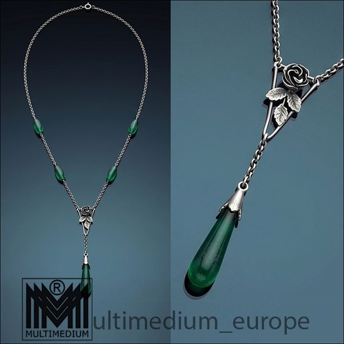 Jugendstil lavaliere collier - jugendstil,
