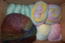 Konvolut Wollreste verschied