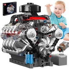 V8 Motor Bausatz mit