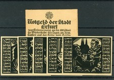 Erfurt 5 Scheine Notgeld + Verkaufsverpackung ...........................2/29159
