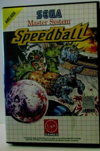 Speedball für sega - speedball, master