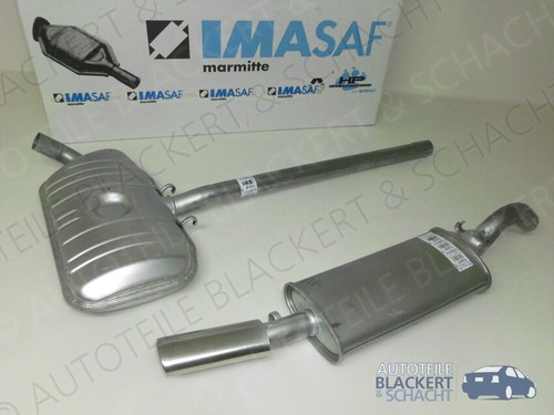 Imasaf auspuff komplett - imasaf,
