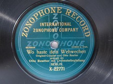 78rpm OTTO REUTTER - Wo haste