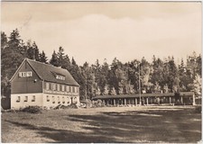 Foto AK DDR Papstdorf - Sächsische Schweiz 1967 ! Pionierlager Clement Gottwald