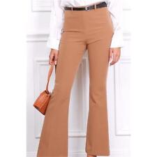 Damen Bundfalten-Stoffhose mit