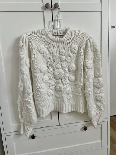 Zara blogger pullover blumen - zara,