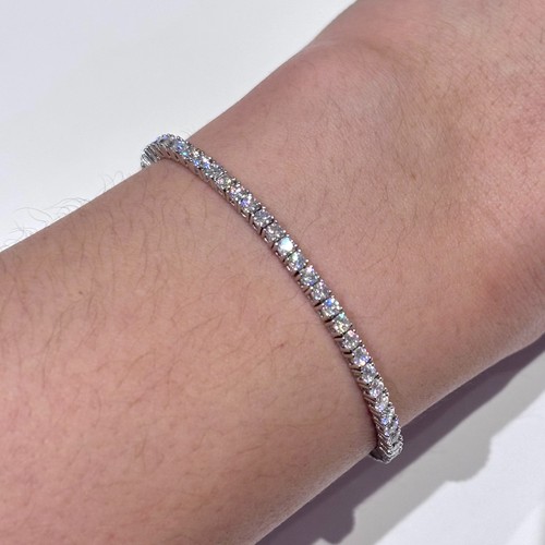 Moissanit tennisarmband - 2, mm