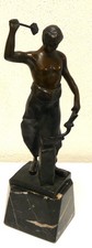 Bronze echt schmied mit - bronze,
