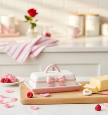 Keramik Butterdose mit