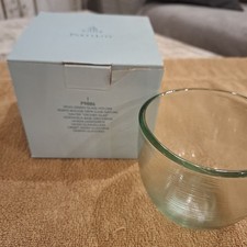 PARTYLITE Maxi - Teelichthalter Teelichtglas " Grünes Glas " P 9886