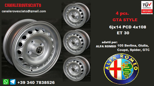 Alufelgen alfa romeo 6x14 - alufelgen,