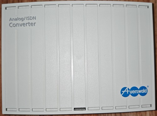 Auerswald analog isdn - auerswald, zu