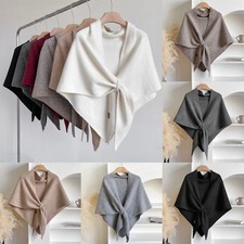 Womens Wolle Schal Wrap große