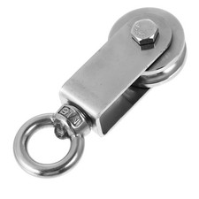 1Stück Edelstahl Ring Pulley