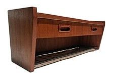 Wandbord 2 Schubladen Teak