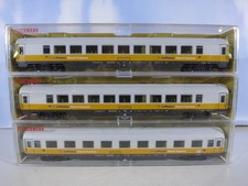 Fleischmann Lufthansa Airport Express 3 Wagen,Set 1,  ,Top,neuw. , OVP (WE11480)
