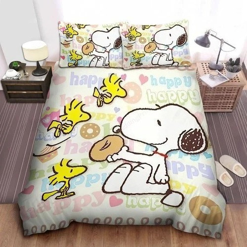 Snoopy freunde bettwäsche - snoopy,