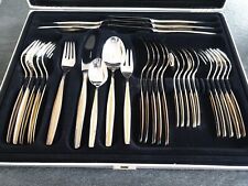 Auerhahn Larissa Exquisit Golddekor* Hartversilbert 30 Teile Neuwertig Unbenutzt